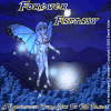 A CD cover art commission I did for DJ Blaze's "Forever Fantasy" album